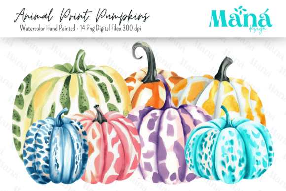 Animal Print Pumpkins: A Wildly Creative Design Asset