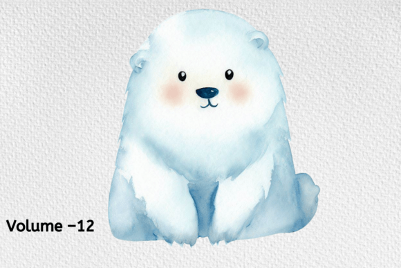 Bring the Arctic to Life with Watercolor Clipart
