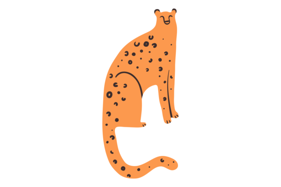 Cheetah Sitting: The Playful Stylized Animal Font for Vibrant Brands