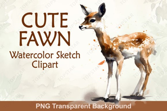 Cute Animal Clipart Deer Illustration: A Designer's Guide to Whimsical Appeal